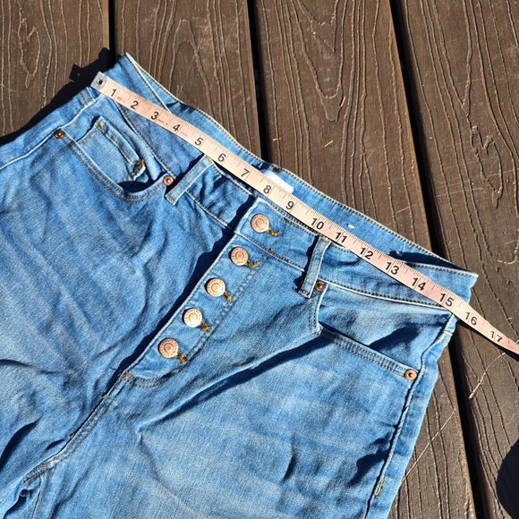 LOFT Kick Crop, NWOT size 8 / 29 - Picture 8 of 10